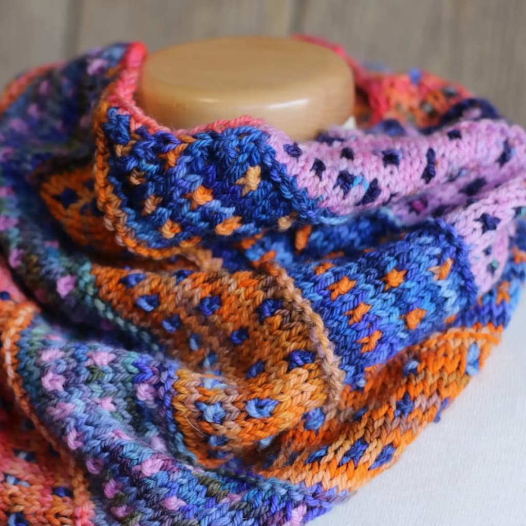 Koigu Wool Color Dust Cowl Kit - Paradise Fibers