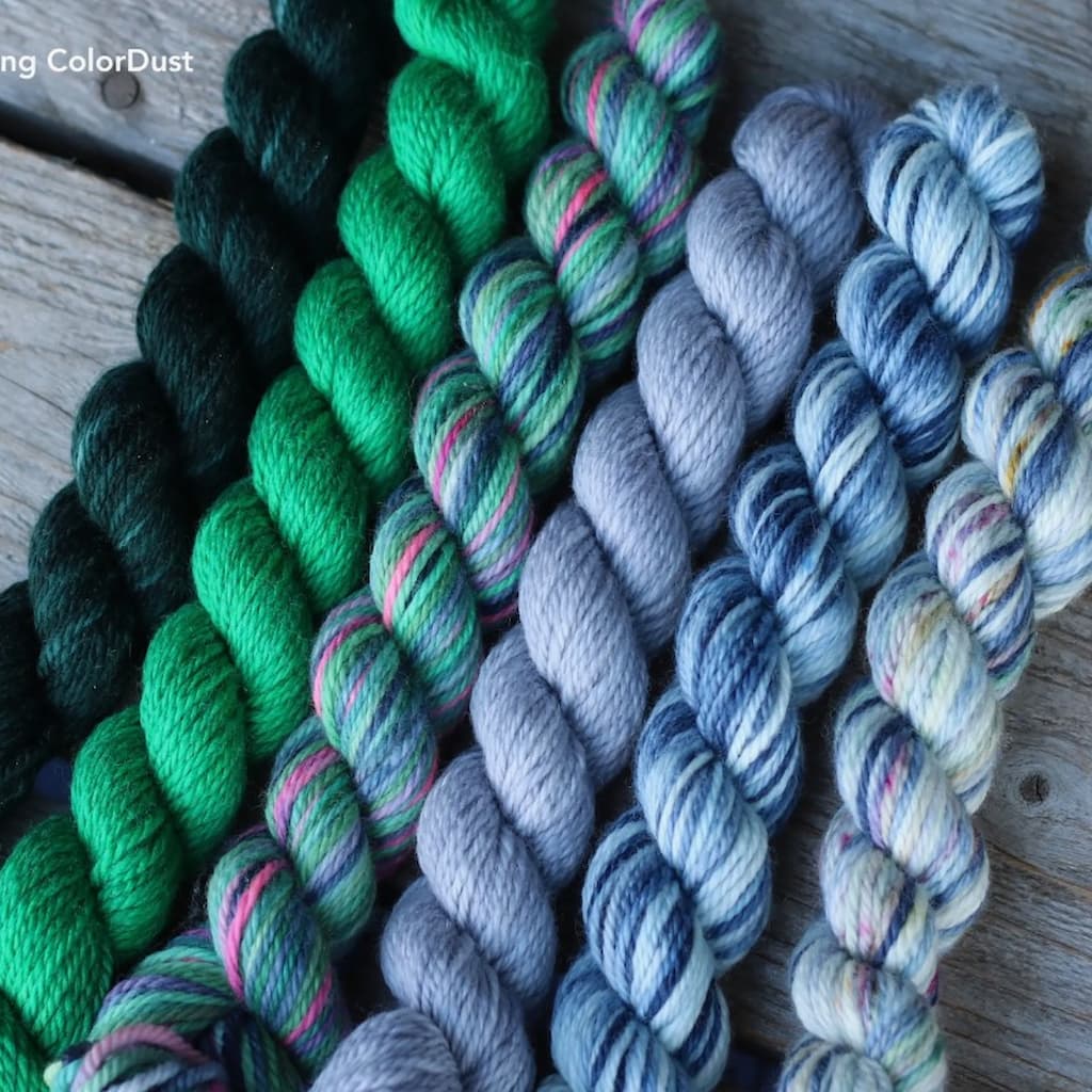 Koigu Wool Color Dust Cowl Kit - Paradise Fibers