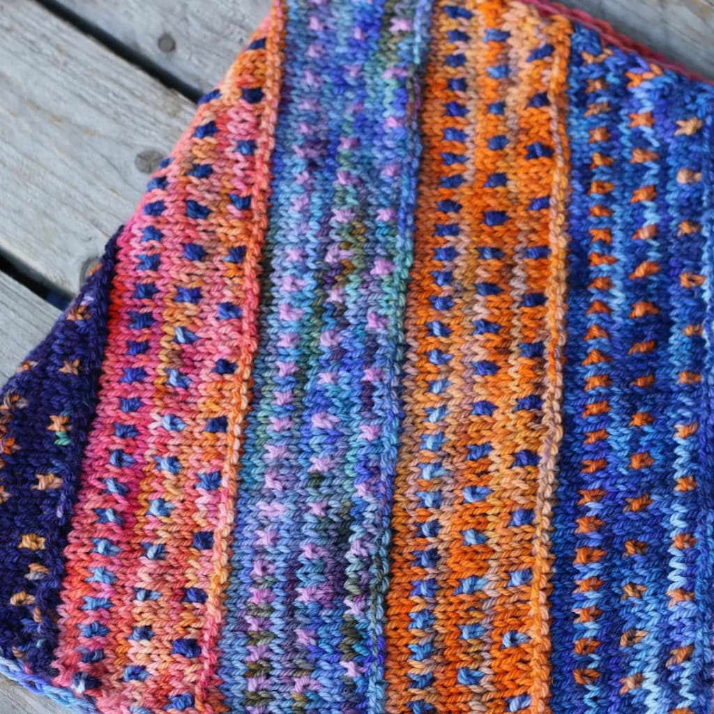 Koigu Wool Color Dust Cowl Kit - Paradise Fibers