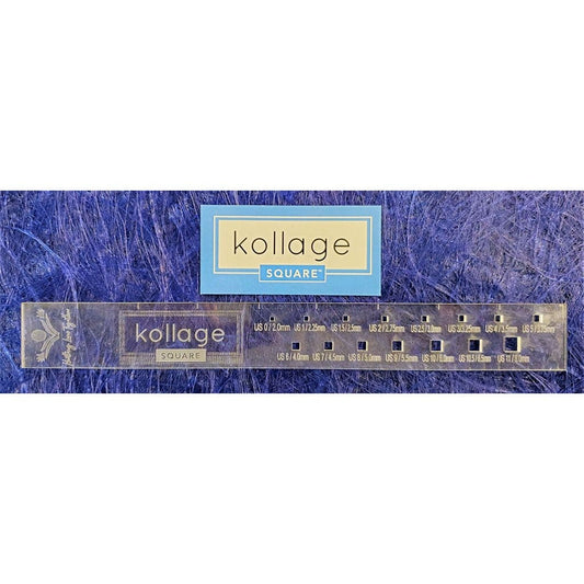 Kollage Square Gauge Ruler - Paradise Fibers