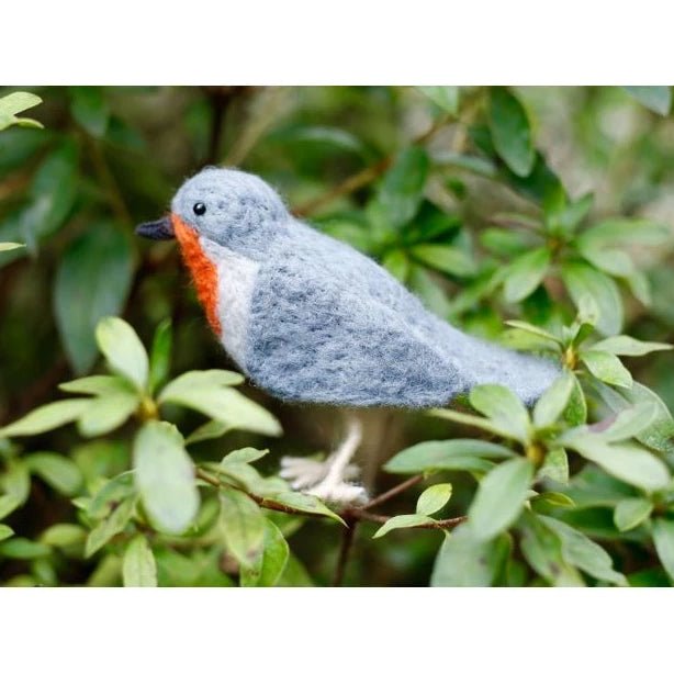 Kromski Needle Felting Kit - European Robin - Paradise Fibers