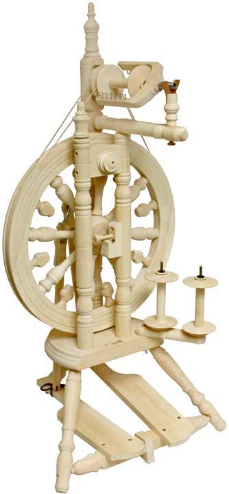 Kromski Minstrel Spinning Wheel-Spinning Wheel-Unfinished-
