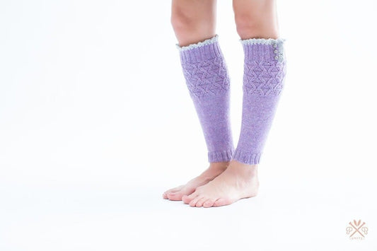 Lace & Button Boot Liners Pattern by Pam Powers Knits - Paradise Fibers