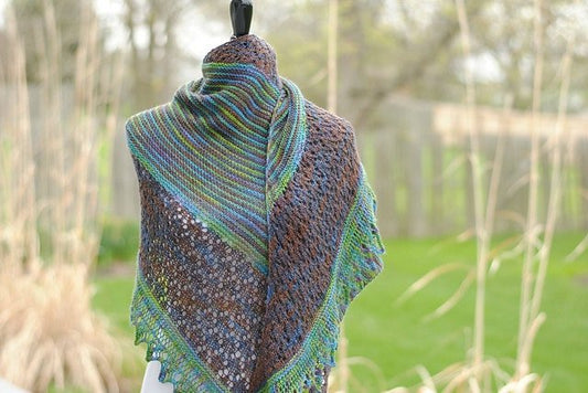 Laidley Shawl Pattern by Mindy Wilkes - Paradise Fibers