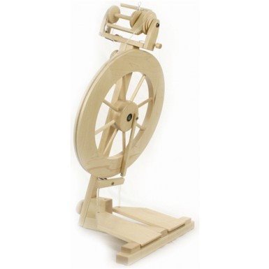 Lendrum DTC Folding Spinning Wheel- Complete Double Treadle-Spinning Wheel-