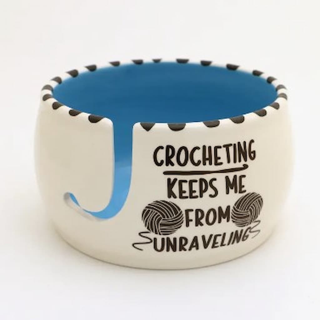 Lenny Mud Unraveling Yarn Bowl - Paradise Fibers