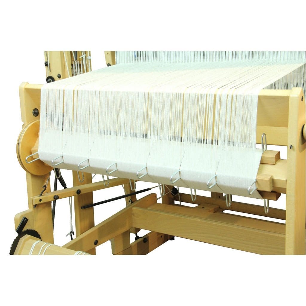 Louet Sectional Warp Kit on a Louet loom warp beam