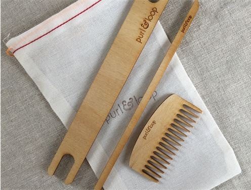 Louet Purl and Loop Small Weaving Accessory Bundle - Birch - Paradise Fibers