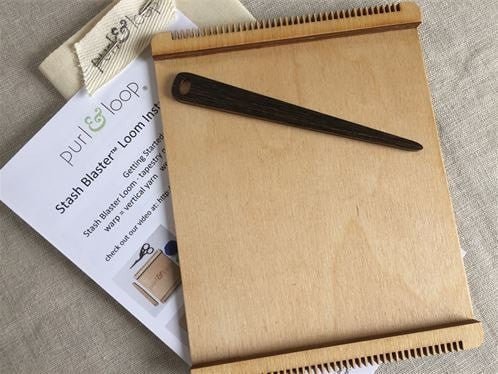 Louet Purl and Loop Stash Blaster 8.0 Loom - Birch - Paradise Fibers