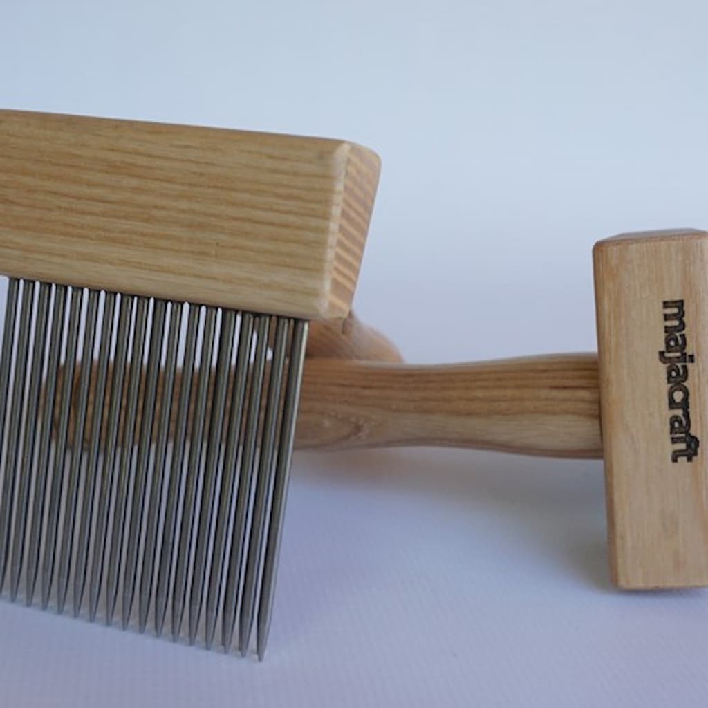 Majacraft Mini Comb System Two - Row Extra Fine - Paradise Fibers