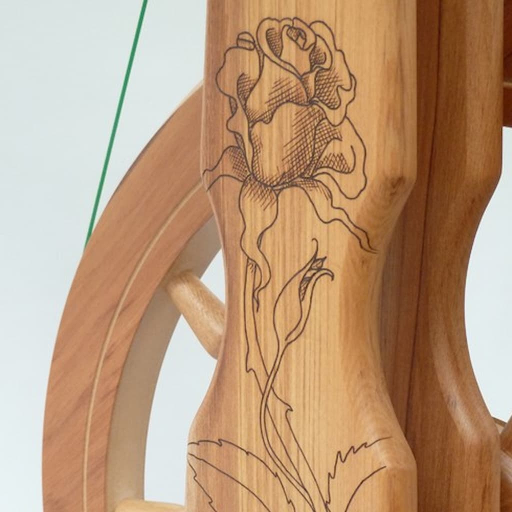 Majacraft Rose Spinning Wheel - Paradise Fibers