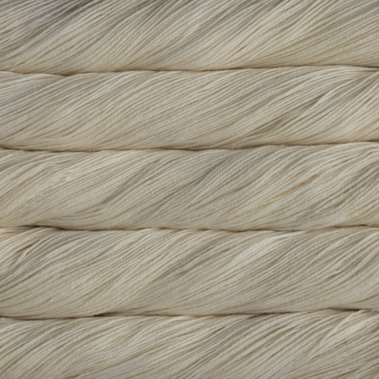 Malabrigo Sock Yarn in Natural - a natural off-white colorway