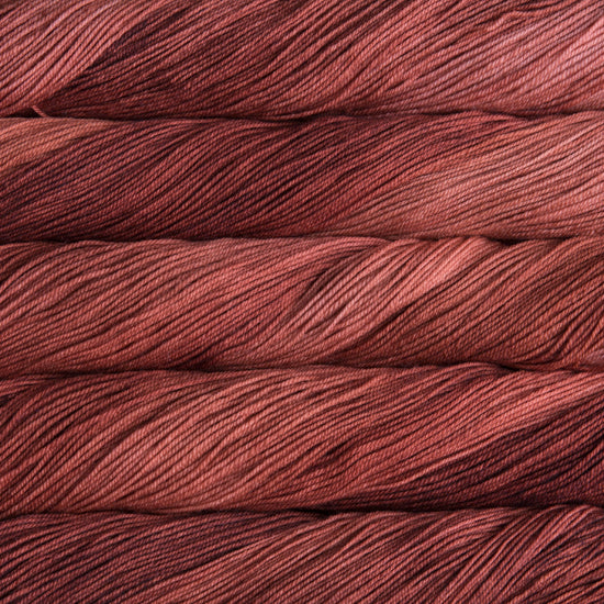 Malabrigo Sock Yarn in Botticelli Red - a maroon colorway