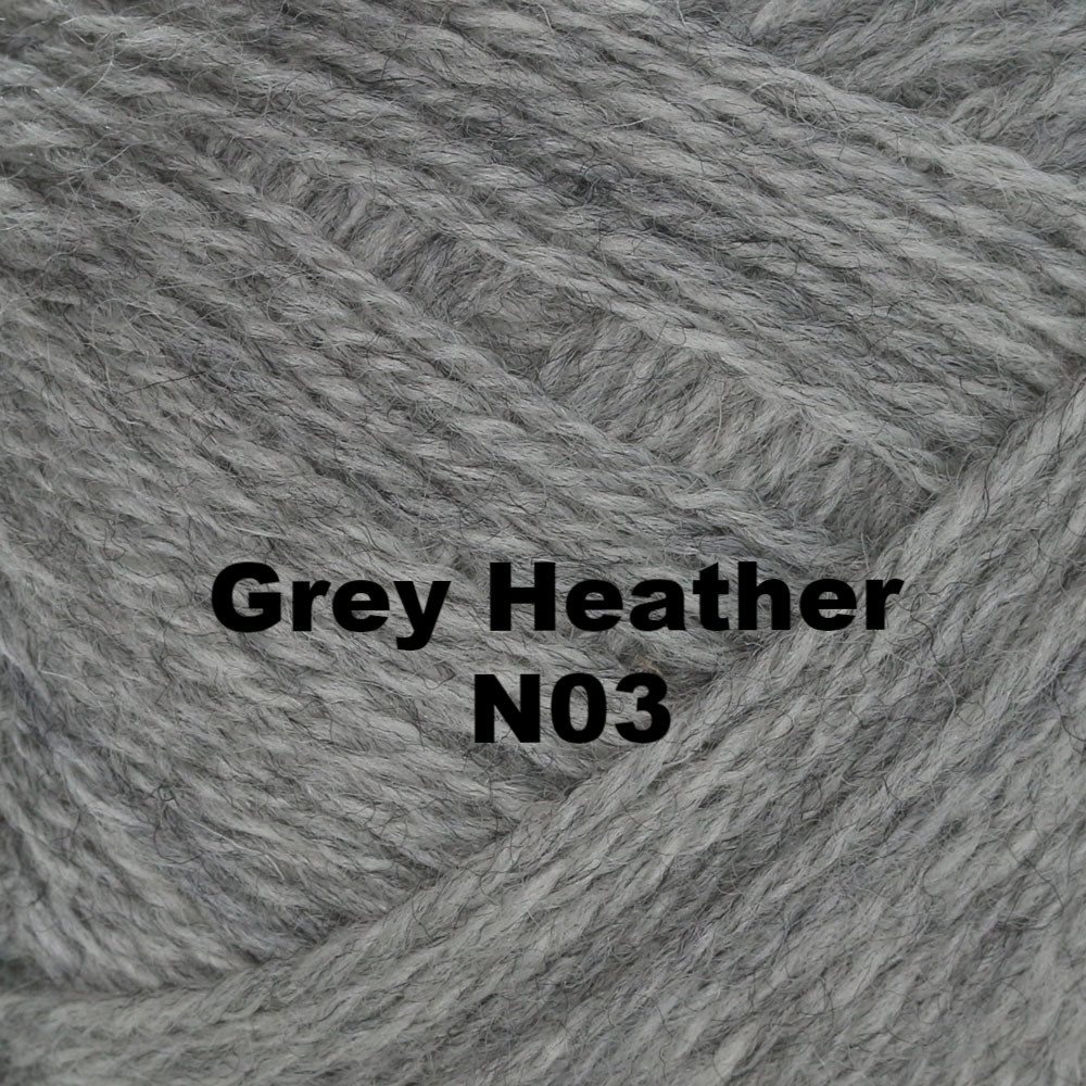 Brown Sheep Nature Spun Worsted Yarn-Yarn-Grey Heather N03-