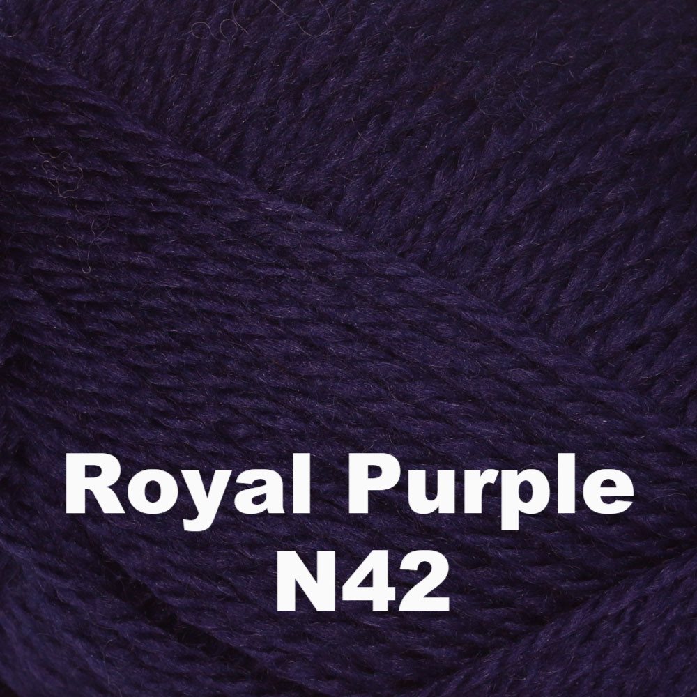 Brown Sheep Nature Spun Fingering Yarn-Yarn-Royal Purple N42-