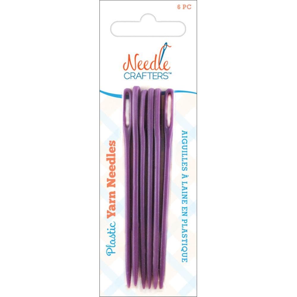 Needlecrafters Plastic Yarn Finishing Needles - 6 Pack - Paradise Fibers