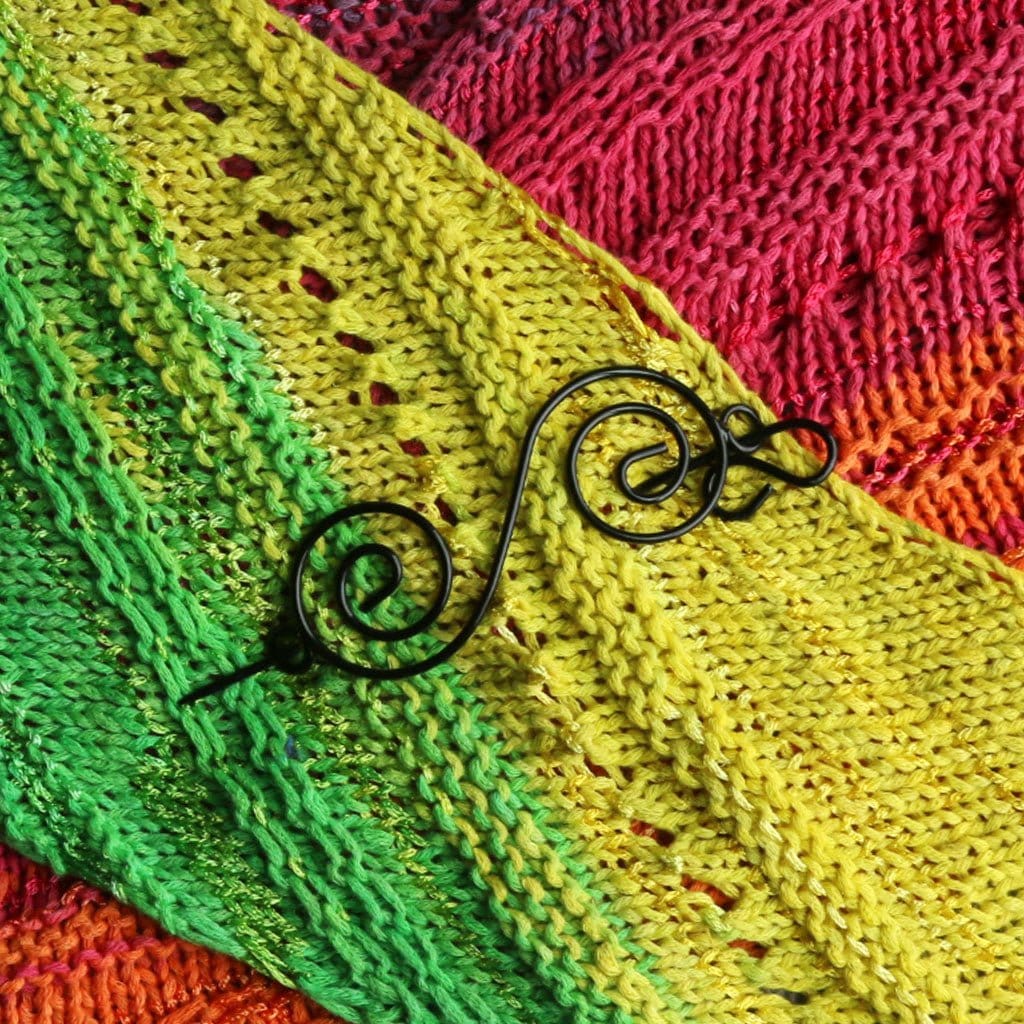 Nirvana Swirl Shawl Pin - Paradise Fibers
