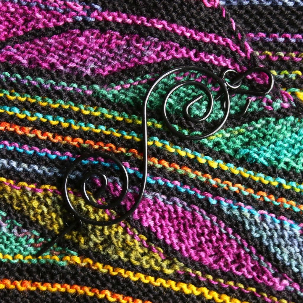 Nirvana Swirl Shawl Pin - Paradise Fibers