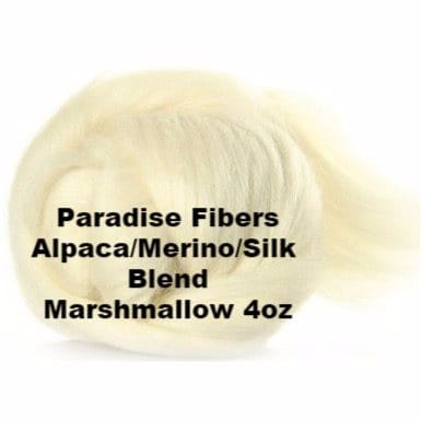 Paradise Fibers Alpaca/Merino/Silk Blend - Marshmallow - Paradise Fibers