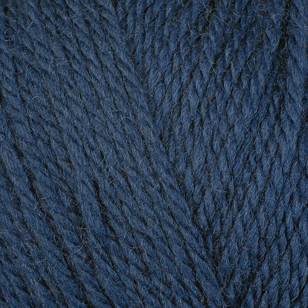 Navy 8363, a dark blue skein of washable DK weight Ultra Wool yarn.