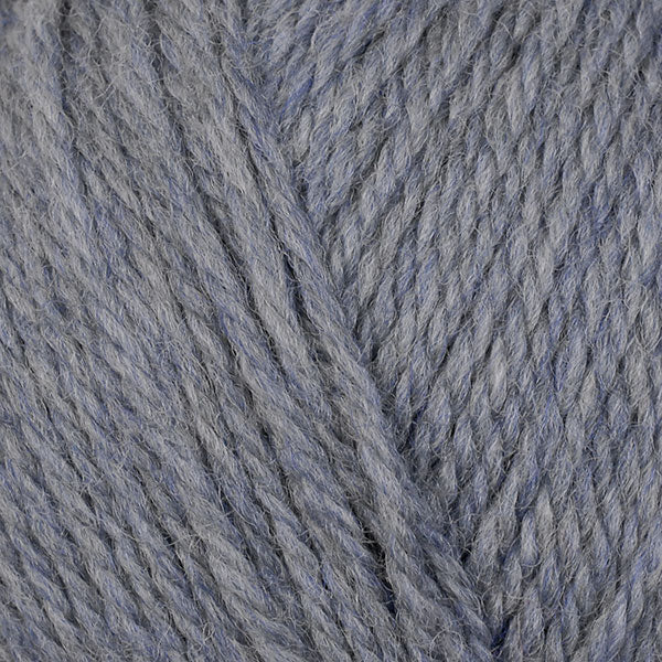 Stonewashed 83147, a light heathered blue-grey skein of washable DK weight Ultra Wool yarn.