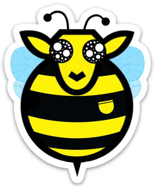 Paradise Fibers Sheep Stickers-Stickers-Bumblewe-