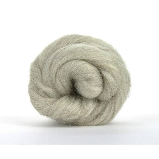 Paradise Fibers Light Grey Swaledale Top - Paradise Fibers