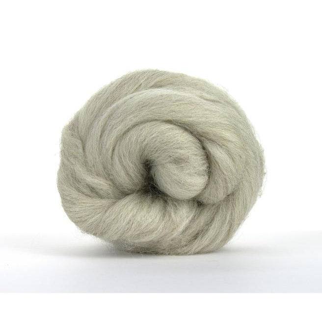 Paradise Fibers Light Grey Swaledale Top - Paradise Fibers