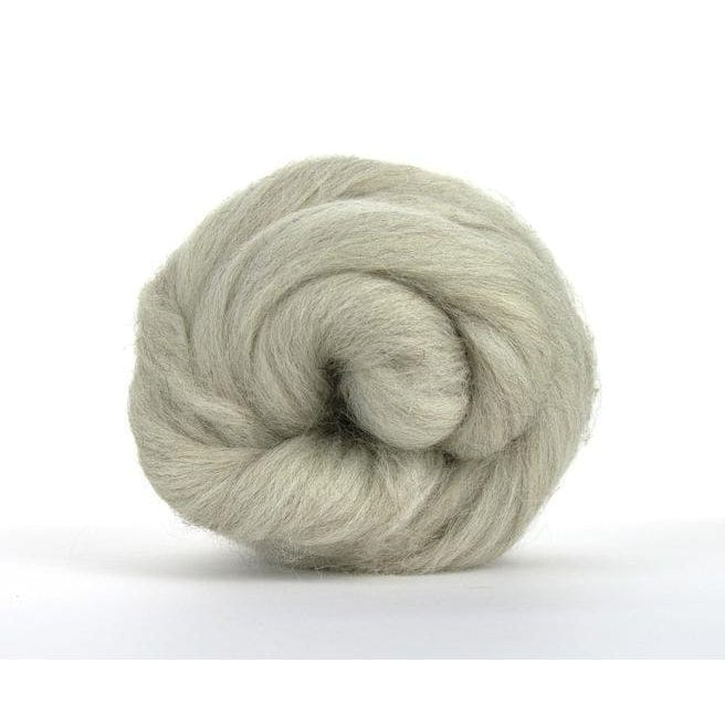 Paradise Fibers Light Grey Swaledale Top - Paradise Fibers
