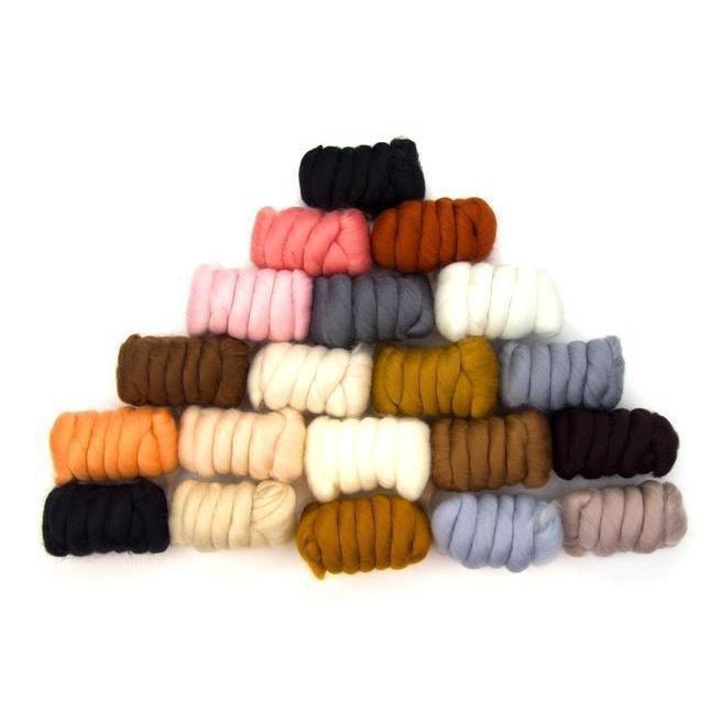 Paradise Fibers Mixed Merino Wool Bag - All Creatures Great & Small - Paradise Fibers