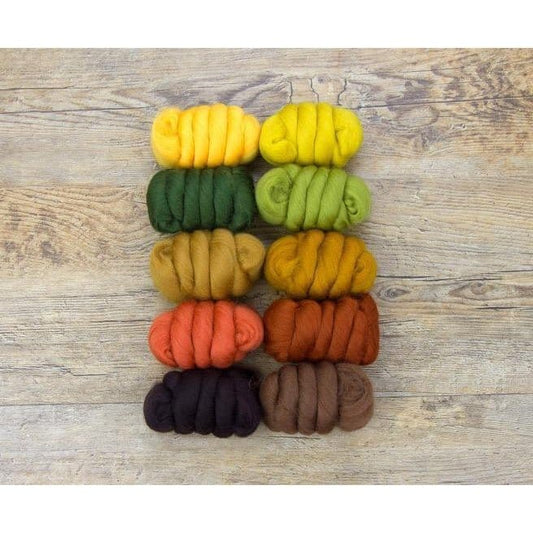 Paradise Fibers Mixed Merino Wool Bag - Autumn Leaves - Paradise Fibers