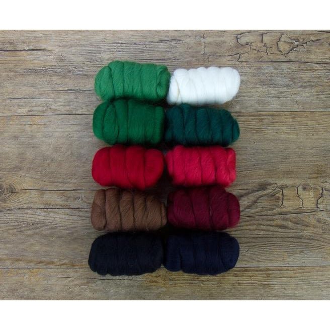 Paradise Fibers Mixed Merino Wool Bag - Christmas Cracker - Paradise Fibers