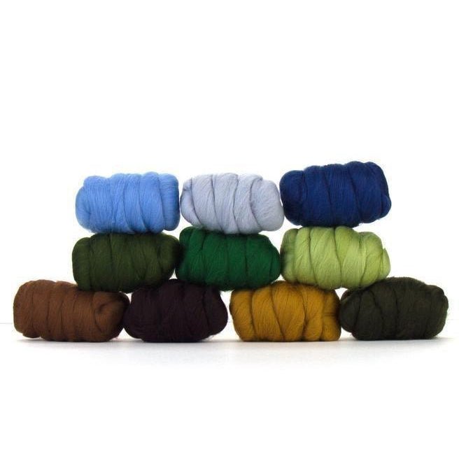 Paradise Fibers Mixed Merino Wool Bag - Country Garden - Paradise Fibers