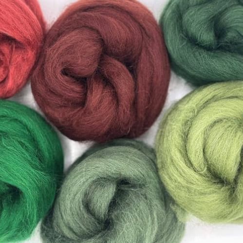 Paradise Fibers Mixed Shetland Wool Bag - Woodland Collection - Paradise Fibers