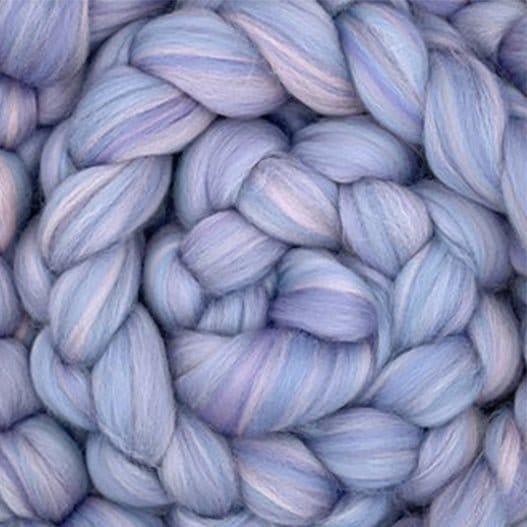 Paradise Fibers Multi Color Merino Wool Top - Twirl - Paradise Fibers