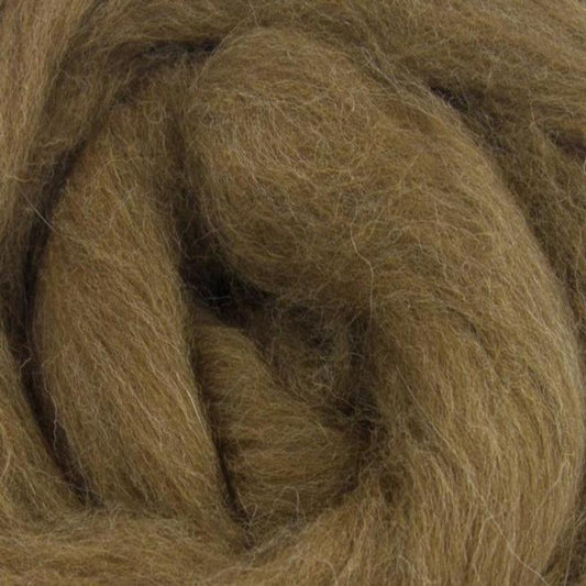 Paradise Fibers Natural Brown Manx Loaghtan Top - Paradise Fibers