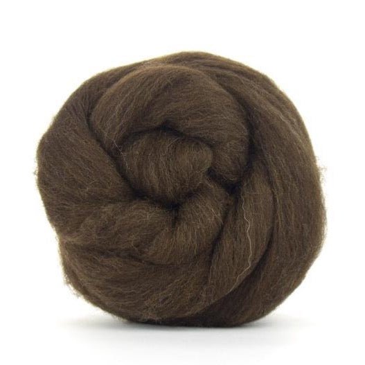 Paradise Fibers Natural Brown Merino Top - Paradise Fibers