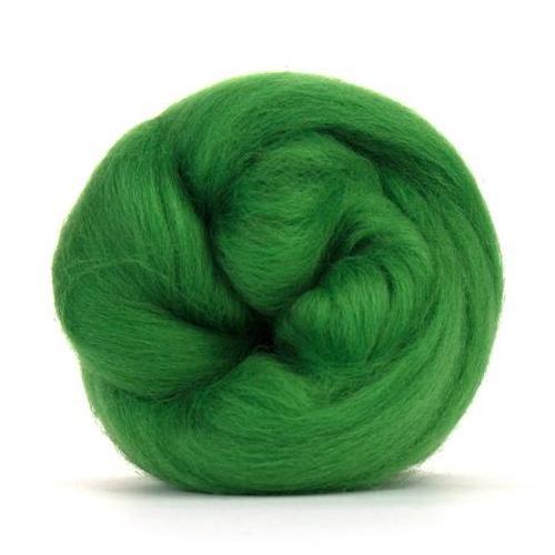Paradise Fibers Solid Colored Corriedale - Grass - Paradise Fibers