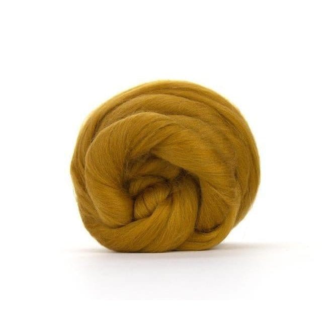Paradise Fibers Solid Colored Merino Top - 16 Antique - 1oz - Paradise Fibers