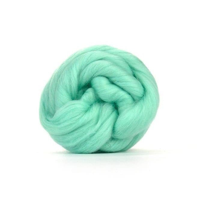 Paradise Fibers Solid Colored Merino Top - 321 Aqua - 1oz - Paradise Fibers