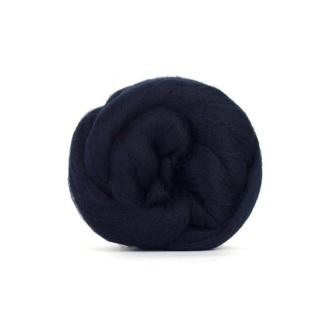 Paradise Fibers Solid Colored Merino Top - 52 Midnight - 1oz - Paradise Fibers