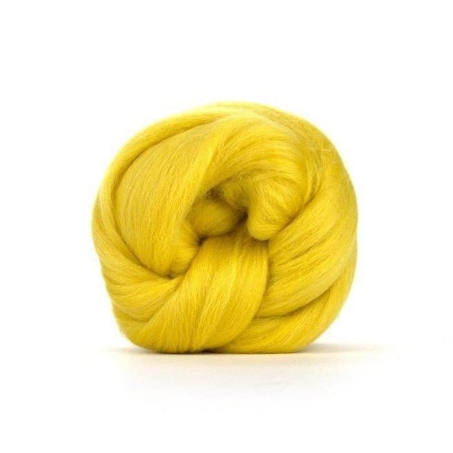 Paradise Fibers Solid Colored Merino Top - 6 Corn - 1oz - Paradise Fibers