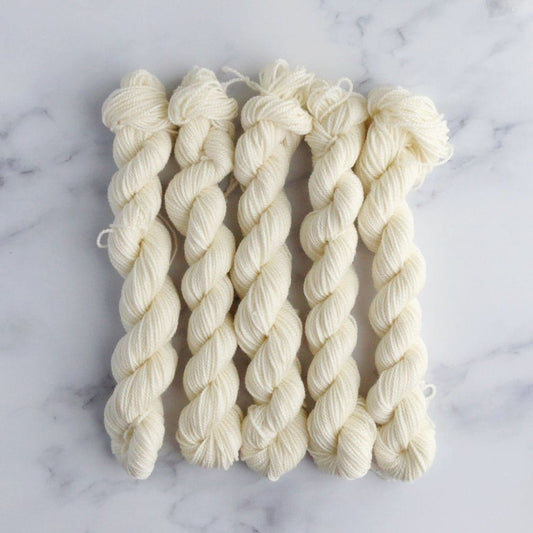 Paradise Fibers Undyed Deluxe High Twist Sock Yarn - Paradise Fibers