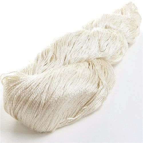 Paradise Fibers Undyed Silk Yarn 20/2 - Paradise Fibers