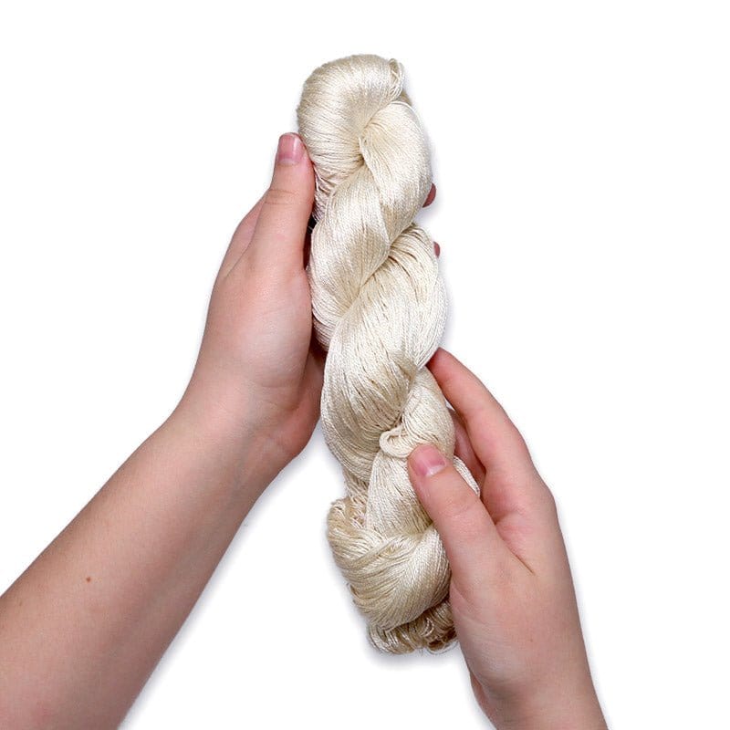 Paradise Fibers Undyed Silk Yarn 20/2 - Paradise Fibers