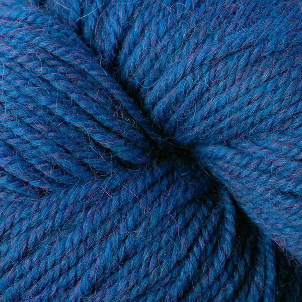 Azure Mix 62191, a bright heathered blue skein of Ultra Alpaca Worsted.