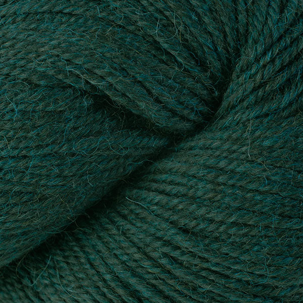 Blue Spruce Mix 62194, a heathered blue-green skein of Ultra Alpaca Worsted.