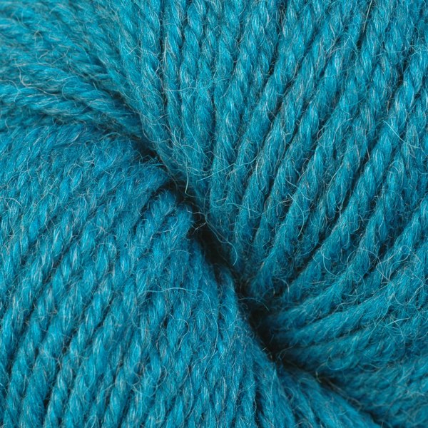Caribbean Mix 62186, a bright heathered blue skein of Ultra Alpaca Worsted.