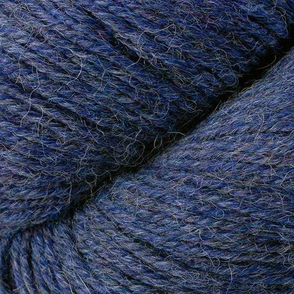 Denim Mix 6287, a heathered blue skein of Ultra Alpaca Worsted.