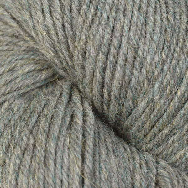 Lunar Mix 62188, a heathered blue-grey skein of Ultra Alpaca Worsted.